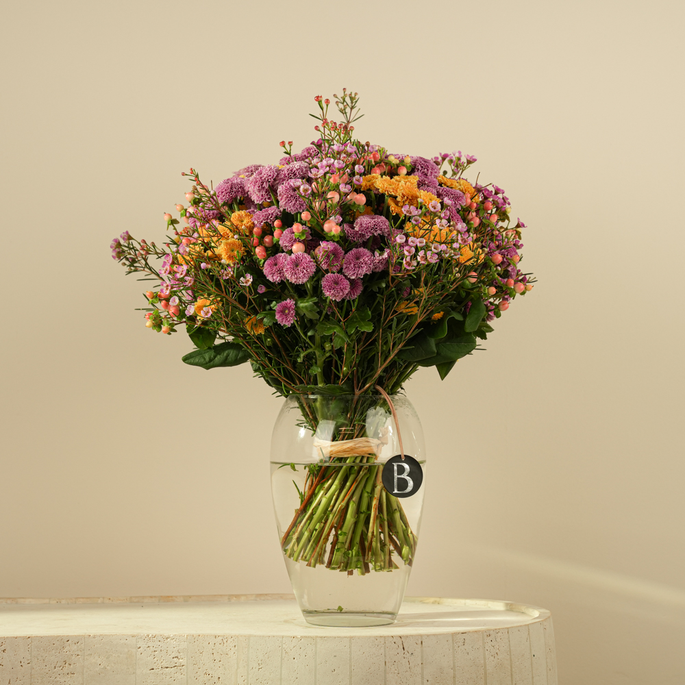 Autumn Bloom Mix – Colorful Everyday Vase