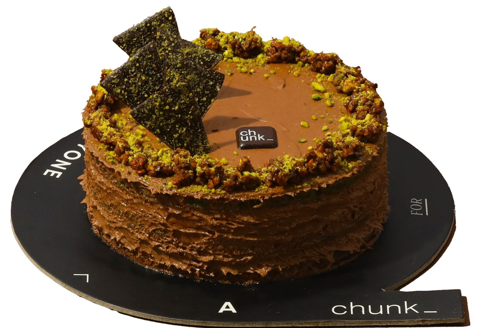 Pistachio Nutella Cake - Medium