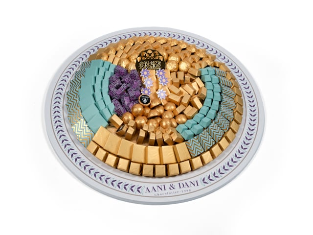 Eid Chocolate Round Tray