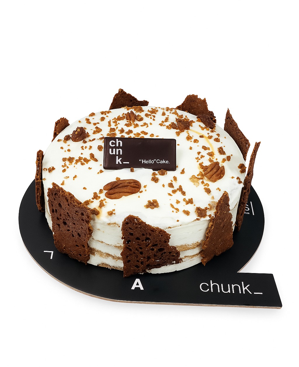 Cinnamon Pecan Cake - Medium