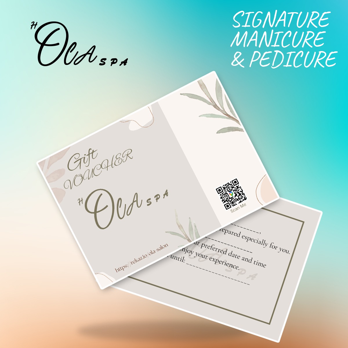 Signature Manicure & Pedicure By Hola Spa