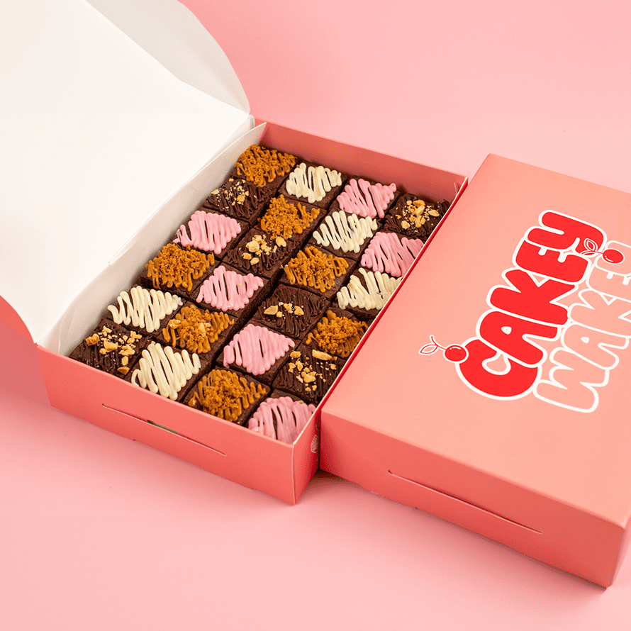 Cakey Wakey Mixed Brownie Bites Box