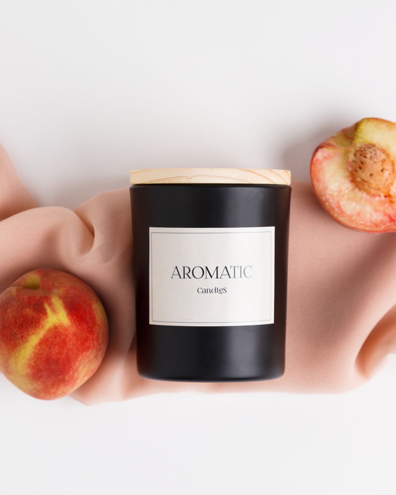 Velvet Peach Aromatic Candle