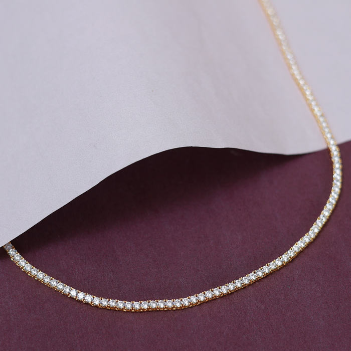 N984 |Necklace Silver size 40 cm
